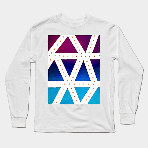 Angles Long Sleeve T-Shirt by BlazerDesigns